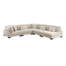  Manufacturer Color_Beige -- Traverse 8555BE*5SC 5 pc Modular Sectional IMAGE 1