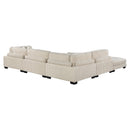  Manufacturer Color_Beige -- Traverse 8555BE*5OT 5 pc Modular Sectional with Ottoman IMAGE 7