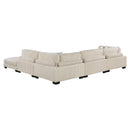  Manufacturer Color_Beige -- Traverse 8555BE*5OT 5 pc Modular Sectional with Ottoman IMAGE 8