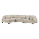  Manufacturer Color_Beige -- Traverse 8555BE*4SC 4 pc Modular Sectional IMAGE 2