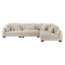  Manufacturer Color_Beige -- Traverse 8555BE*4SC 4 pc Modular Sectional IMAGE 4