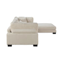  Manufacturer Color_Beige -- Traverse 8555BE*4OT 4 pc Modular Sectional with Ottoman IMAGE 7