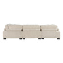  Manufacturer Color_Beige -- Traverse 8555BE*4OT 4 pc Modular Sectional with Ottoman IMAGE 9
