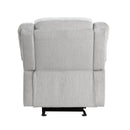  Manufacturer Color_Grey -- Fairview 8526CN-1GD Glider Reclining Chair IMAGE 4