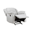  Manufacturer Color_Grey -- Fairview 8526CN-1GD Glider Reclining Chair IMAGE 5