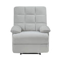  Manufacturer Color_Light grey -- Colin 8525LG-1 Reclining Chair IMAGE 1