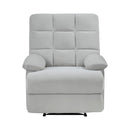  Manufacturer Color_Light grey -- Colin 8525LG-1 Reclining Chair IMAGE 1