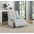  Manufacturer Color_Light grey -- Colin 8525LG-1 Reclining Chair IMAGE 6