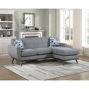  Manufacturer Color_Grey -- Homelegance Everton Stationary Fabric Sofa IMAGE 11