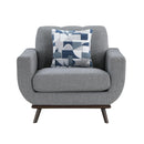  Homelegance Everton 8341GY-1RV Chair IMAGE 1