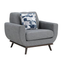  Homelegance Everton 8341GY-1RV Chair IMAGE 2