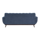 Manufacturer Color_Blue -- Everton 8341BL-3SCRV Reversible Sofa Chaise IMAGE 9