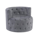  Homelegance Cheswold 1290GY-1 Swivel Chair IMAGE 2