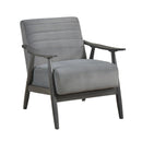  Manufacturer Color_Grey -- Greeley 1287GY-1 Accent Chair IMAGE 1