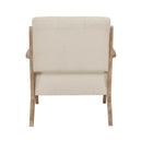  Manufacturer Color_Sand -- Homelegance Ollen Stationary Fabric Accent Chair IMAGE 4