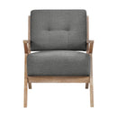  Manufacturer Color_Dark grey -- Ollen 1211DG-1 Accent Chair IMAGE 2