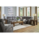  Manufacturer Color_Slate -- Signature Design by Ashley Next Gen DuraPella Power Reclining Leather Look 6 pc Sectional IMAGE 12