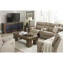  Manufacturer Color_Sand -- Next-Gen DuraPella 6100413 Power Recliner with Adjustable Headrest IMAGE 14