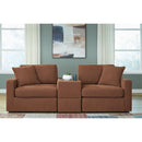  Manufacturer Color_Spice -- Signature Design by Ashley Modmax Stationary Fabric Sofa IMAGE 1