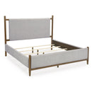  Size_Queen -- Signature Design by Ashley Lyncott Upholstered Panel Bed IMAGE 3