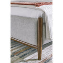  Size_Queen -- Signature Design by Ashley Lyncott Upholstered Panel Bed IMAGE 5