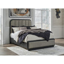  Size_Queen -- Signature Design by Ashley Rowanbeck Upholstered Panel Bed IMAGE 5