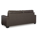  Manufacturer Color_Umber -- Benchcraft Barlin Mills Stationary Leather Look Sofa IMAGE 4
