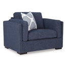  Manufacturer Color_Navy -- Benchcraft Evansley Stationary Fabric Chair IMAGE 1