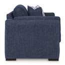  Manufacturer Color_Navy -- Benchcraft Evansley Stationary Fabric Loveseat IMAGE 3