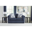  Manufacturer Color_Navy -- Benchcraft Evansley Stationary Fabric Loveseat IMAGE 5
