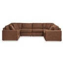  Manufacturer Color_Spice -- Signature Design by Ashley Modmax Fabric 6 pc Sectional IMAGE 1