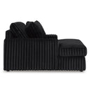 Manufacturer Color_Onyx -- Signature Design by Ashley Midnight Madness Fabric Chaise IMAGE 3