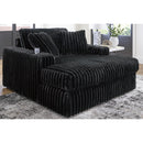  Manufacturer Color_Onyx -- Signature Design by Ashley Midnight Madness Fabric Chaise IMAGE 5