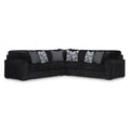  Manufacturer Color_Onyx -- Signature Design by Ashley Midnight Madness Fabric 3 pc Sectional IMAGE 1