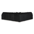  Manufacturer Color_Onyx -- Signature Design by Ashley Midnight Madness Fabric 3 pc Sectional IMAGE 2