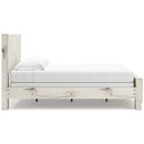  Size_King -- Benchcraft Lawroy Panel Bed IMAGE 3