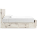  Size_King -- Signature Design by Ashley Lawroy Panel Bed with Storage IMAGE 4
