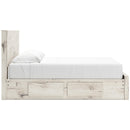  Size_King -- Signature Design by Ashley Lawroy Panel Bed with Storage IMAGE 4