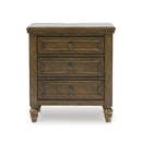  Benchcraft Sturlayne B787-93 Three Drawer Night Stand IMAGE 3