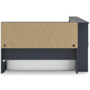  Size_Twin -- Signature Design by Ashley Simmenfort Bookcase Bed with Storage IMAGE 5