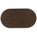  Signature Design by Ashley Korestone T689-0 Oval Cocktail Table IMAGE 4