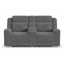 Flexsteel Ridge 1847-64PH - Power Reclining Loveseat with Console/Power Headrest - Maison Elegance Furniture LLC
