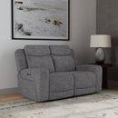 Flexsteel Ridge 1847-60PH - Ridge Power Reclining Loveseat with Power Headrests - Maison Elegance Furniture LLC