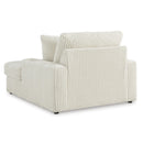  Manufacturer Color_Ivory -- Signature Design by Ashley Lindyn Fabric Chaise IMAGE 4