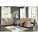  Manufacturer Color_Sand -- Signature Design by Ashley SimpleJoy Stationary Fabric Sofa IMAGE 12