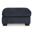  Manufacturer Color_Ink -- Signature Design by Ashley Aviemore Fabric Ottoman IMAGE 2