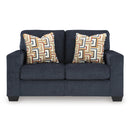  Manufacturer Color_Ink -- Signature Design by Ashley Aviemore Stationary Fabric Loveseat IMAGE 2