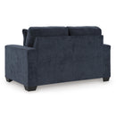  Manufacturer Color_Ink -- Signature Design by Ashley Aviemore Stationary Fabric Loveseat IMAGE 4