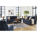  Manufacturer Color_Ink -- Signature Design by Ashley Aviemore Stationary Fabric Sofa IMAGE 10