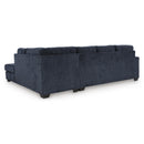  Manufacturer Color_Ink -- Signature Design by Ashley Aviemore Fabric 2 pc Sectional IMAGE 2